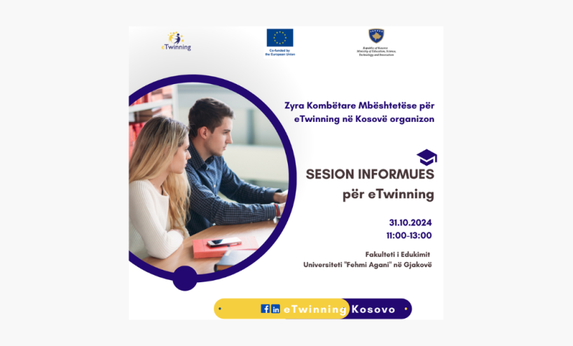 Në Fakultetin e Edukimit do të mbahet prezentim për Platformën Evropiane të Edukimit Shkollor (ESEP) dhe eTwinning